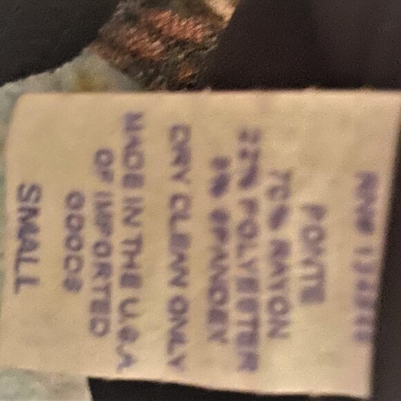 NWT MELISSA MASSE SIZE SMALL DESIGNER DRESS LONG SLEEVED "MADE TO MEASUR… - Picture 9 of 9